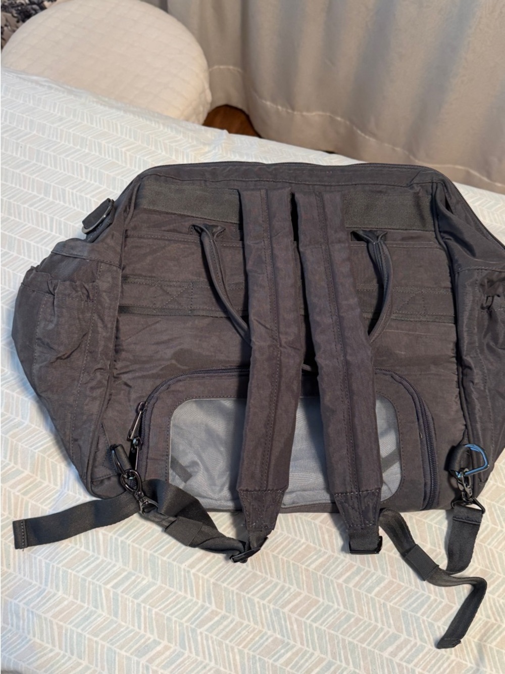 Lug Via Travel three in one bag in Charcoal Gray - Picture 6 of 8